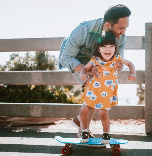 Father and daughter Photo